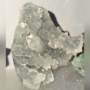 Chalcedony and apophyllite